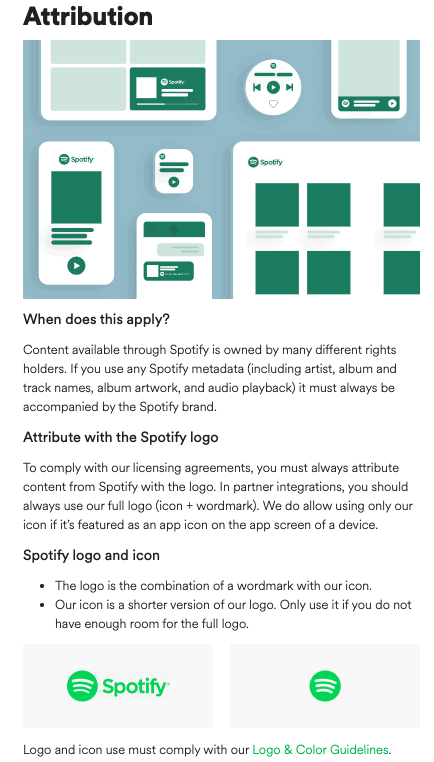 Spotify Attribution Guide