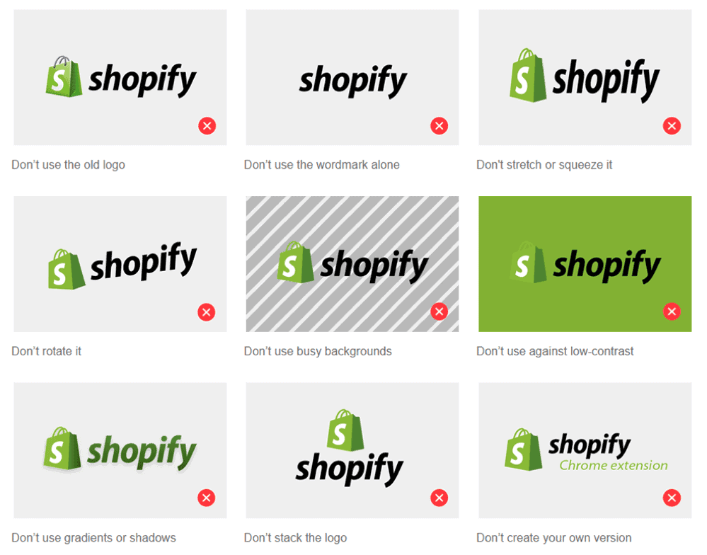 Shopify Logo Guide