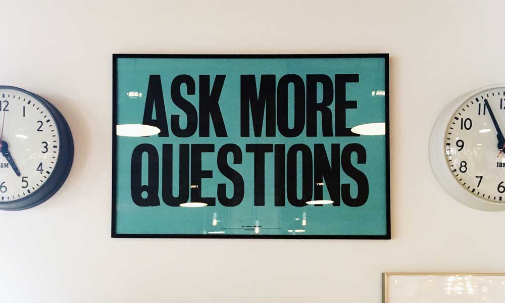 Ask More Questions Branding Strategy