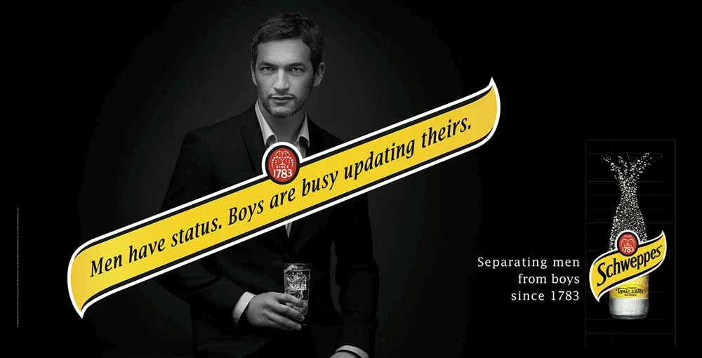 Schweppes Brand Identity Prism