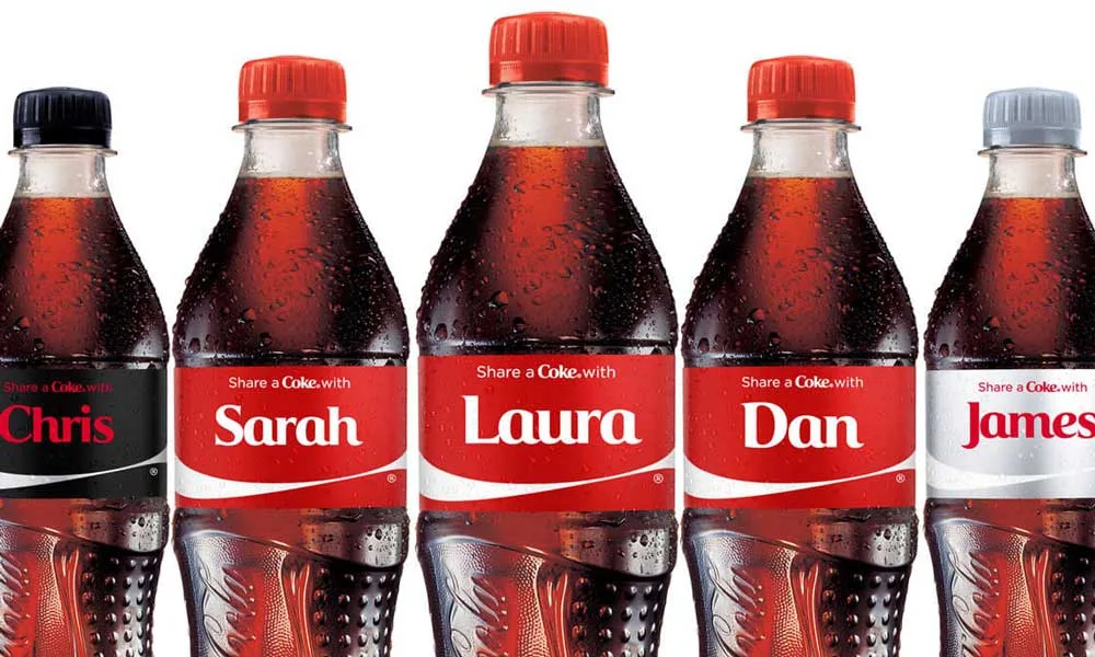 Brand Personalisation Coke