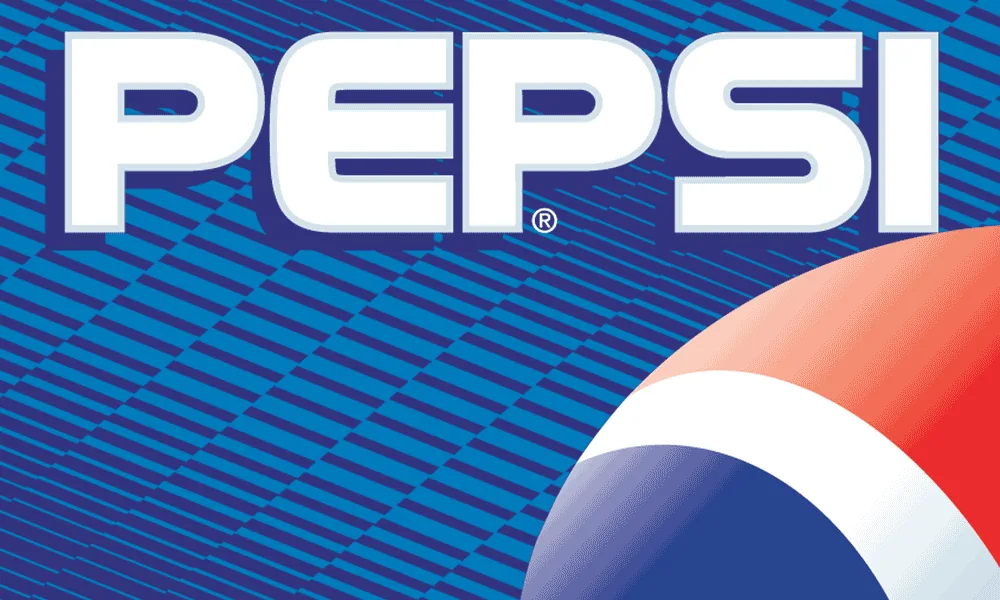 Pepsi Cola Logo Design 1996