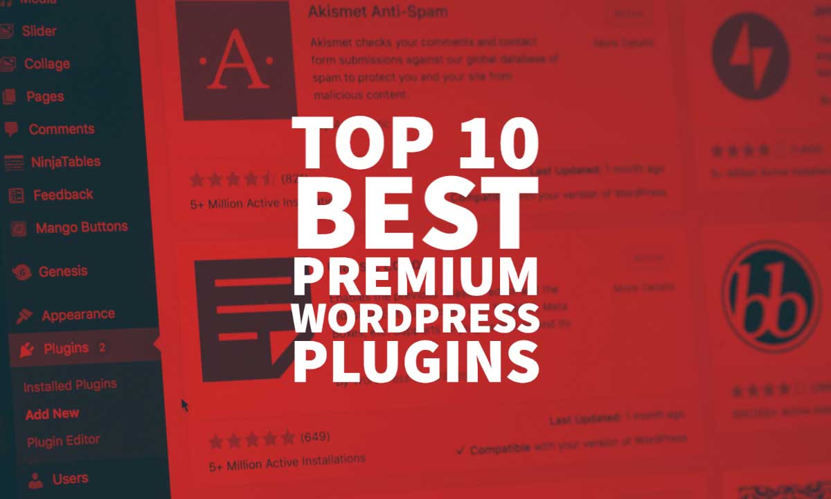 Top 10 Best Premium Wordpress Plugins