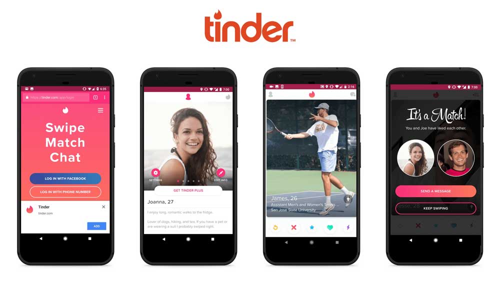 Tinder Mobile App Design