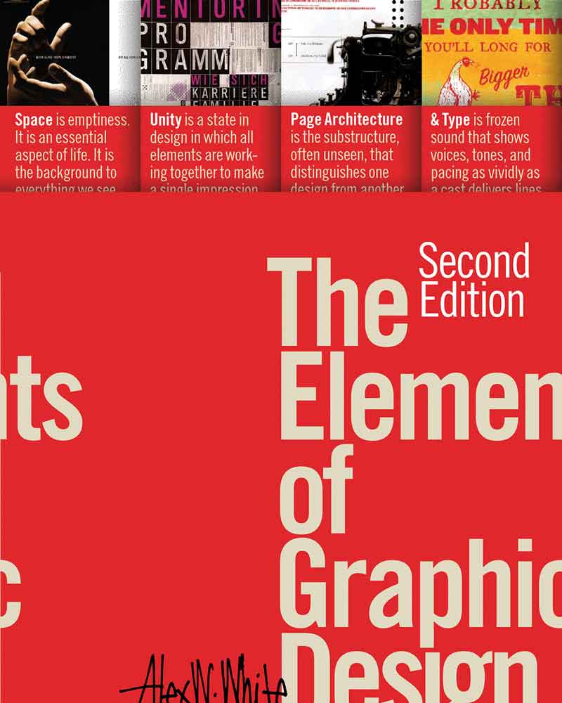 The Elements Of Graphic Design Book