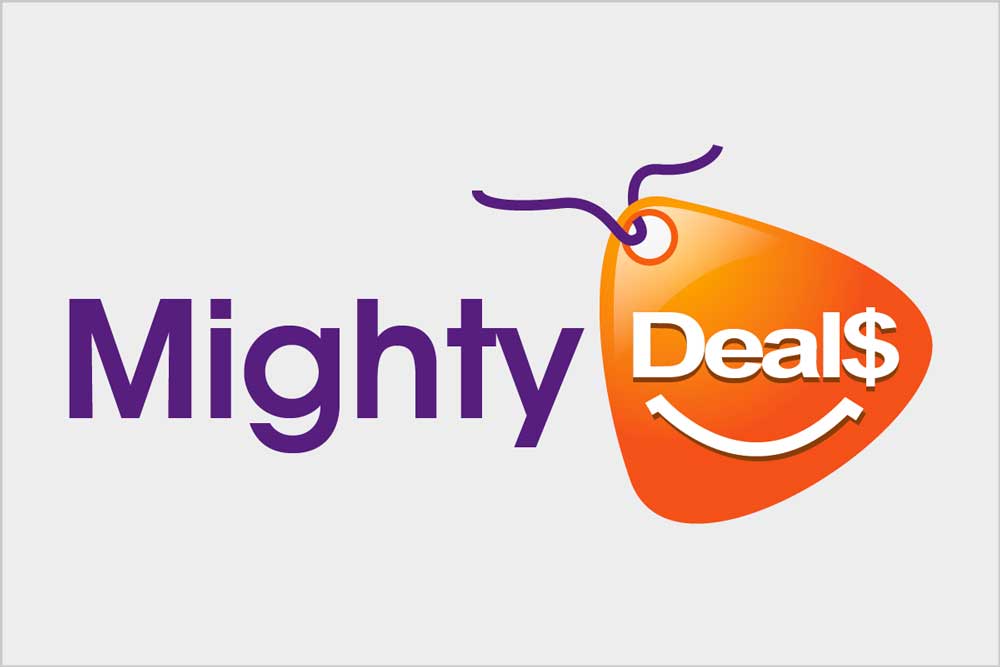 Mighty Deals Logo Design