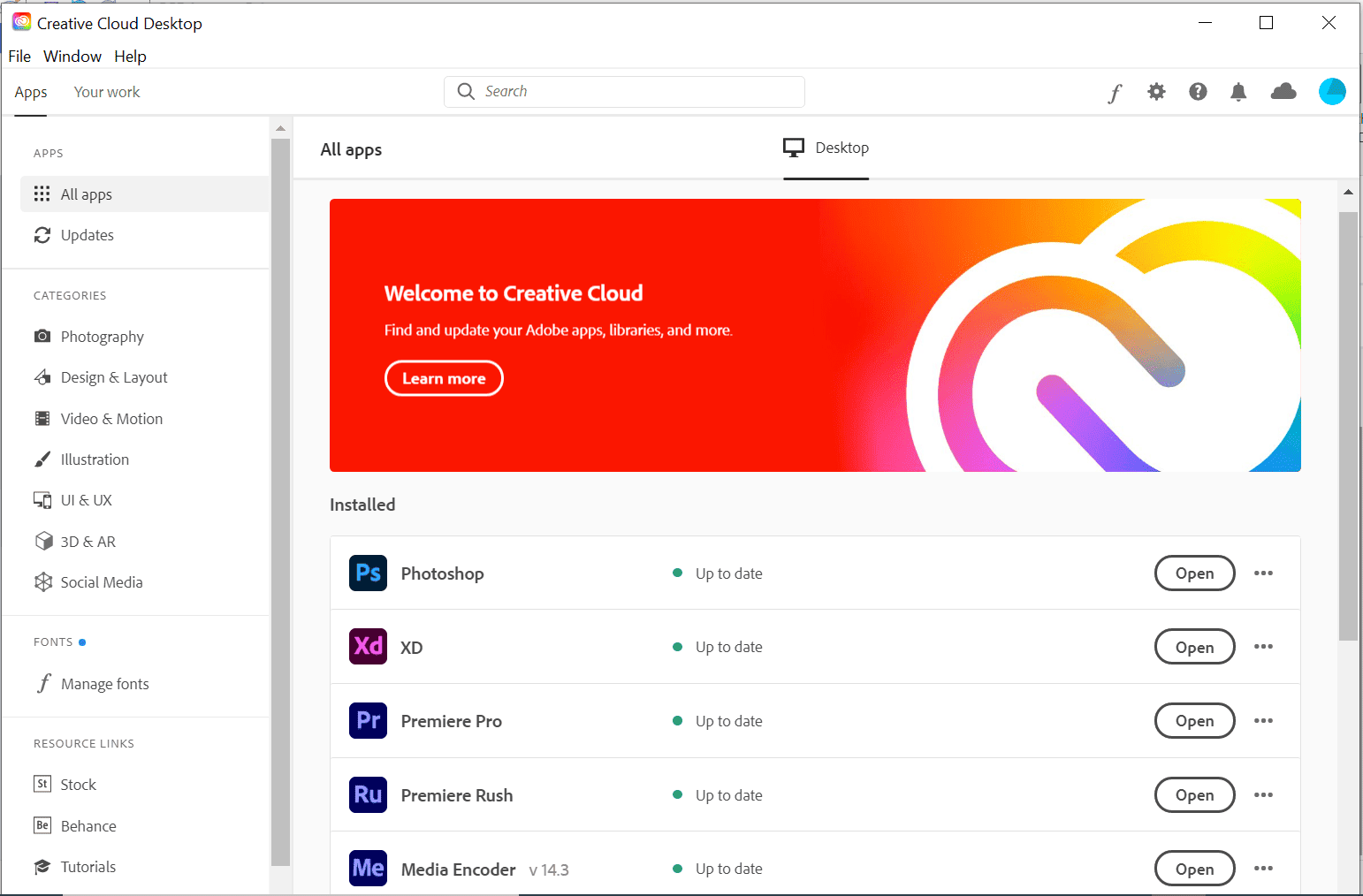 Adobe Creative Suite Graphic Design Software