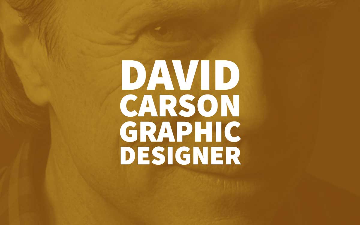 David Carson Graphic Designer
