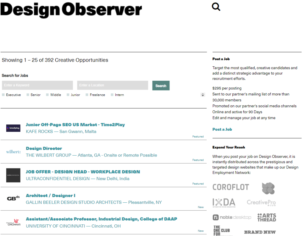 Observer Jobs