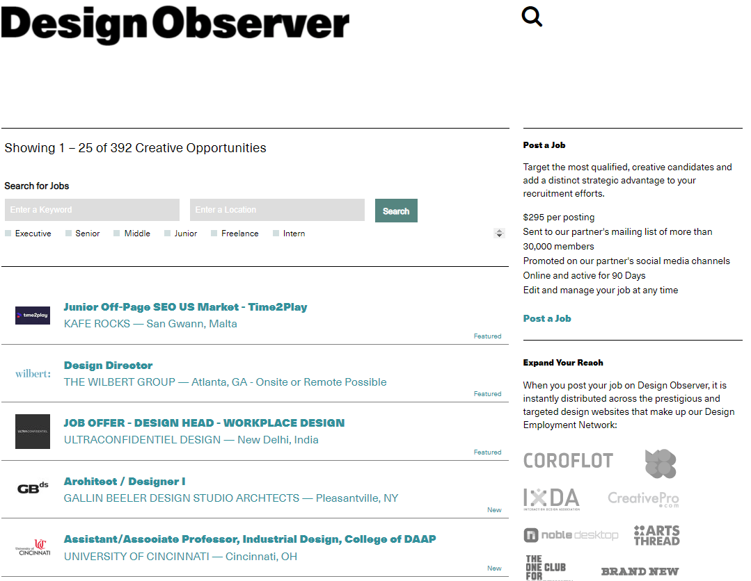 Design Observer Jobs Online 