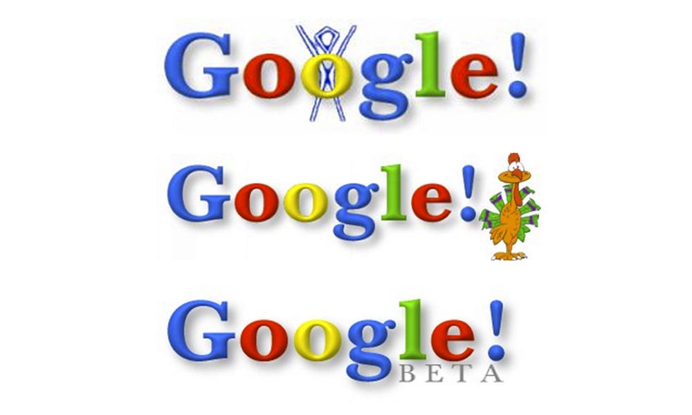 First Google Logo Design Doodle