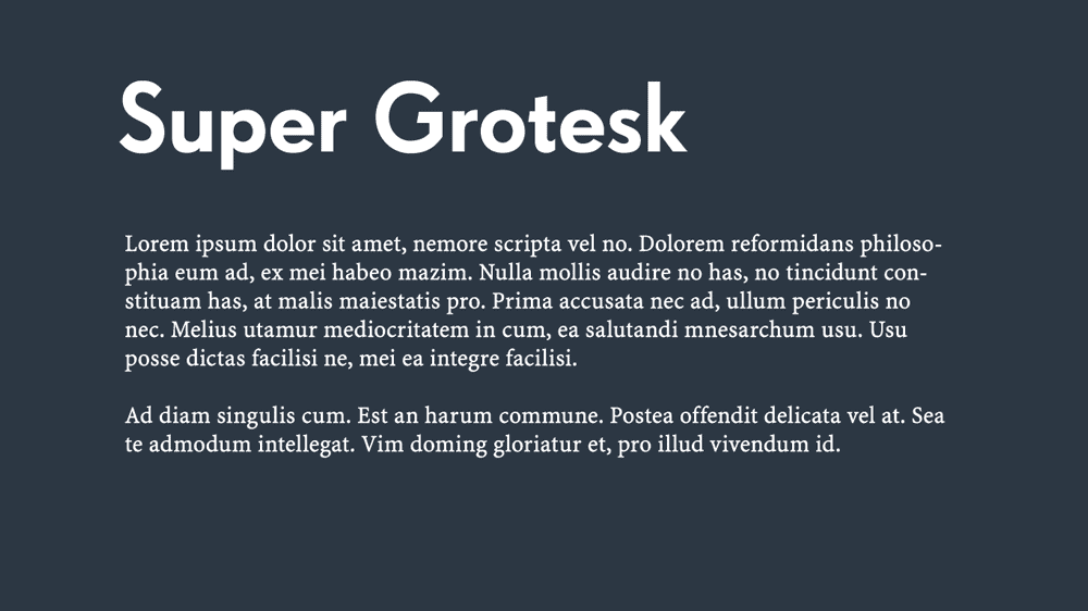 Font Combinations For Print