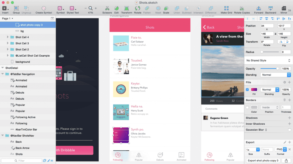 Sketch App Graphic Design Software