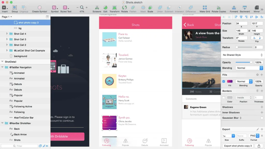 Sketch App Graphic Design Software