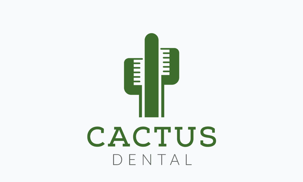 Cactus Dental Logo Design