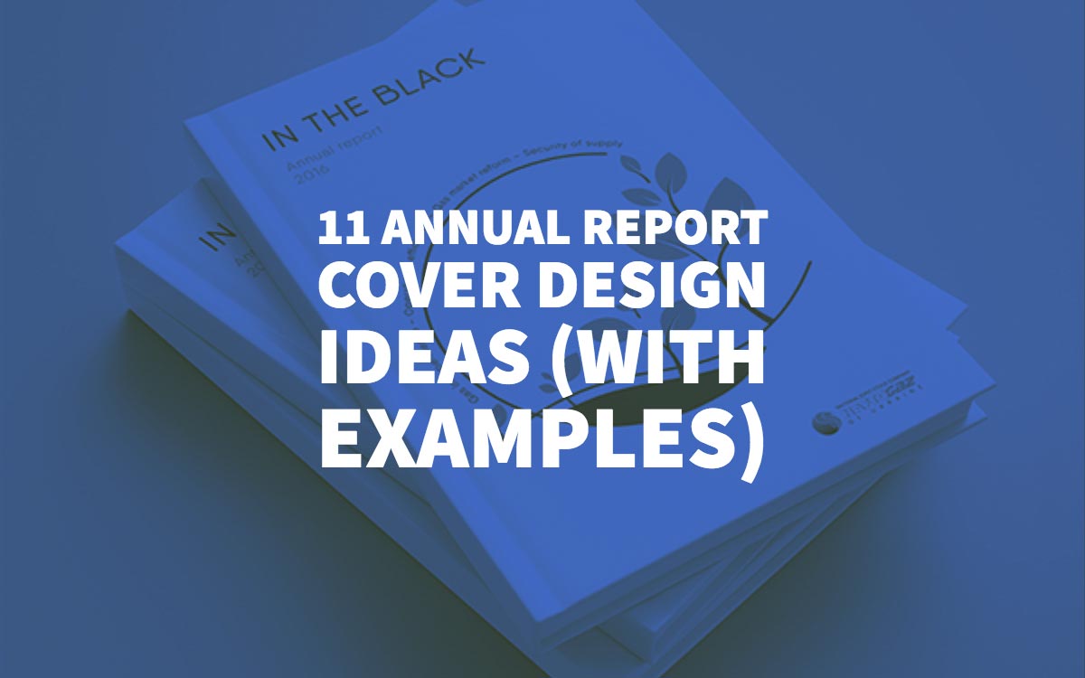 Annual Report Cover Design Ideas