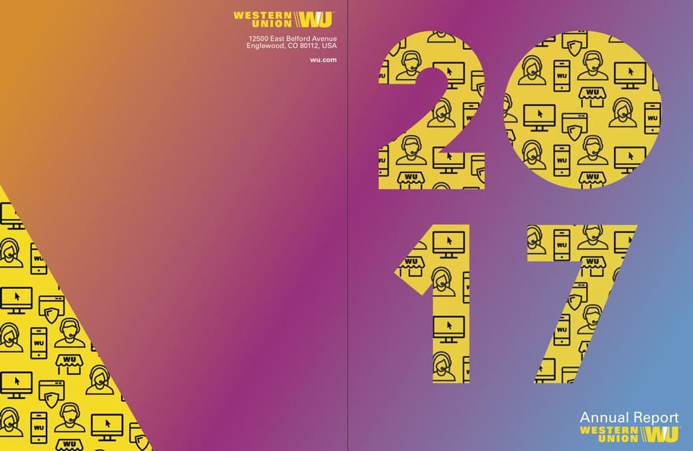 Western Union Annual Report Design