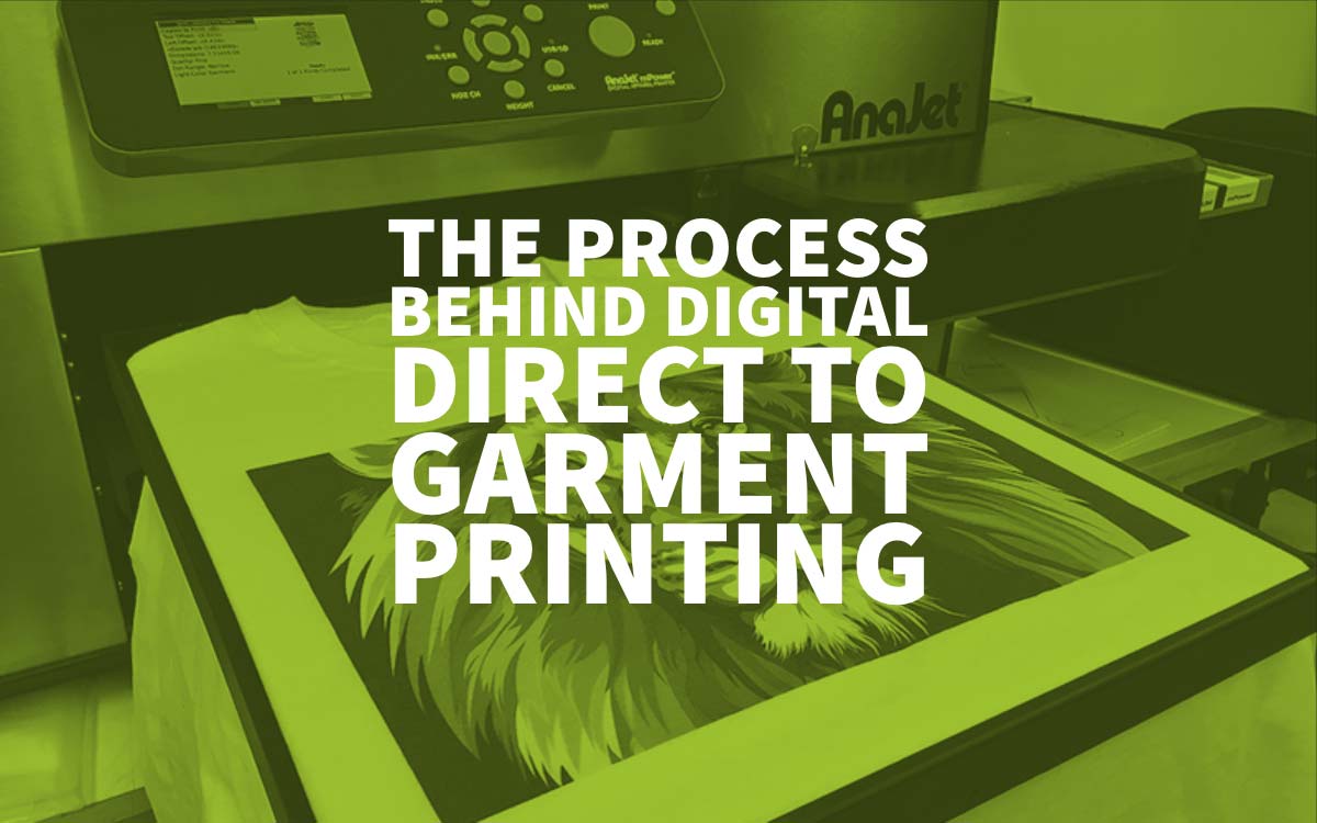 Digital Direct To Garment Printing