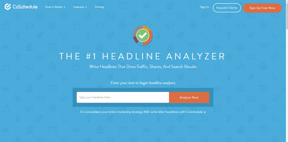 Coschedule Headline Analyzer