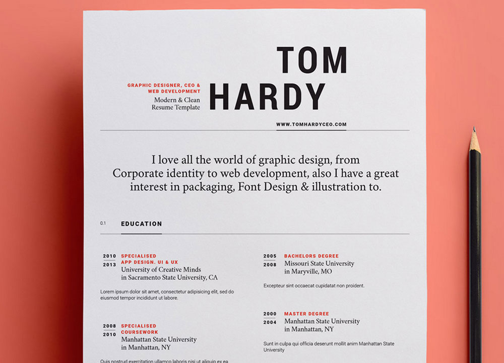 How To Create A Graphic Design Resume To Be Hired In 2020