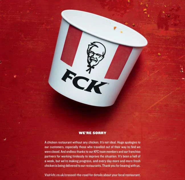 Kfc Fck Ad