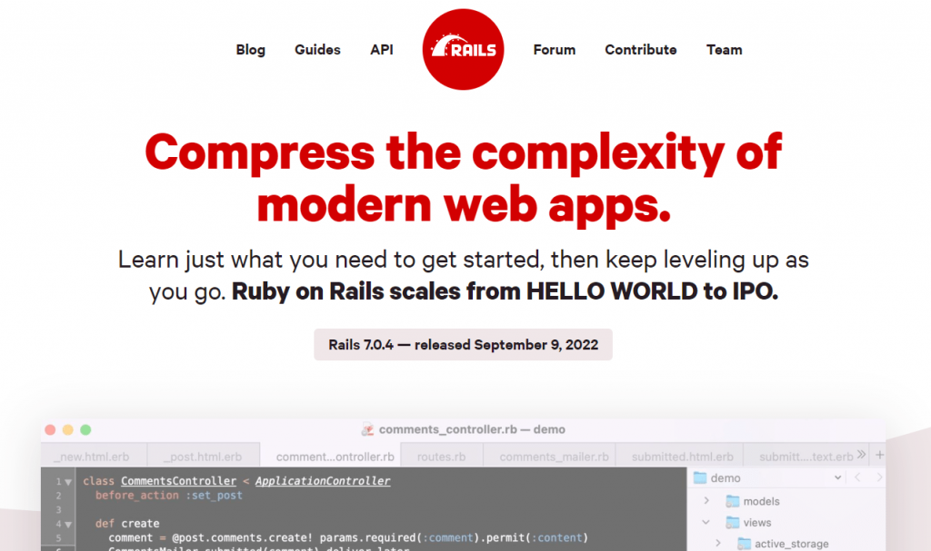 Rails Web Development App
