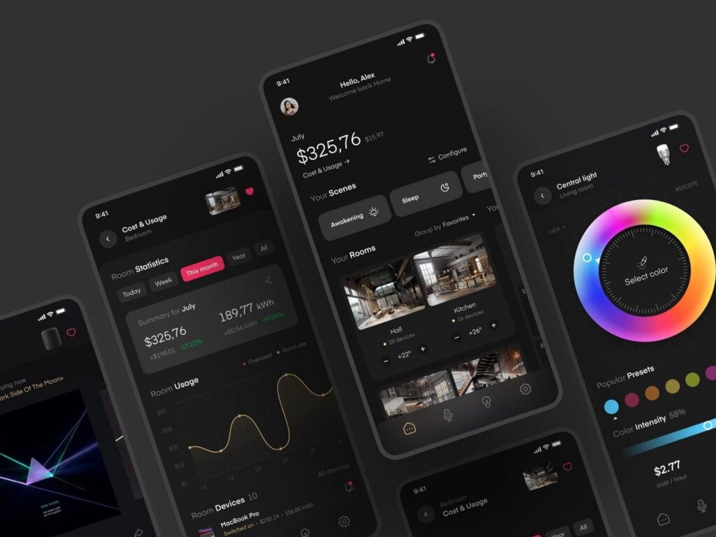 Ui Design Trends Dark Themes