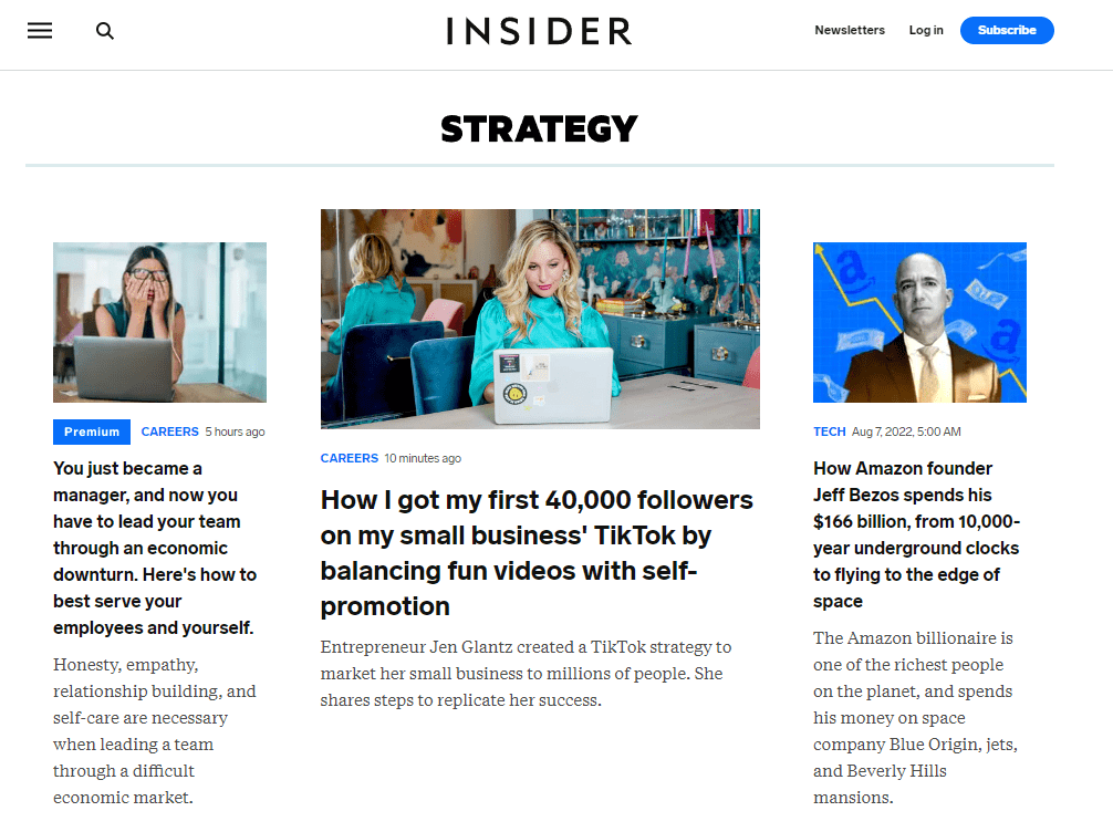 Business Insider Blog