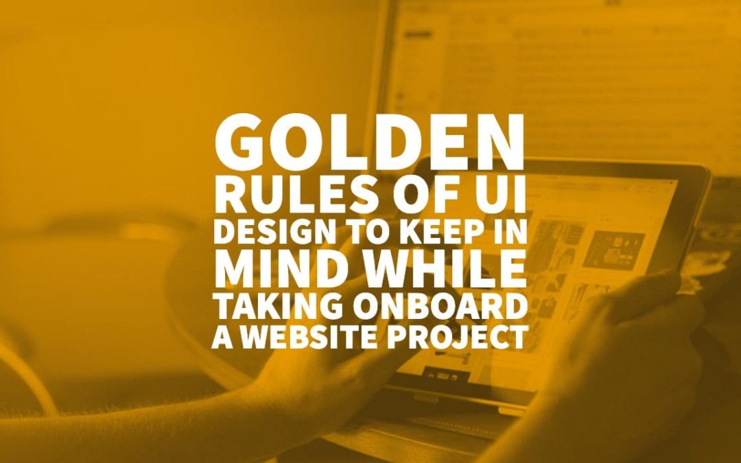 Rules Of Ui Design