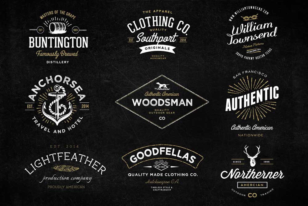 Nieuw Vintage Logo Design Inspiration & Examples Of Retro Logos BU-49