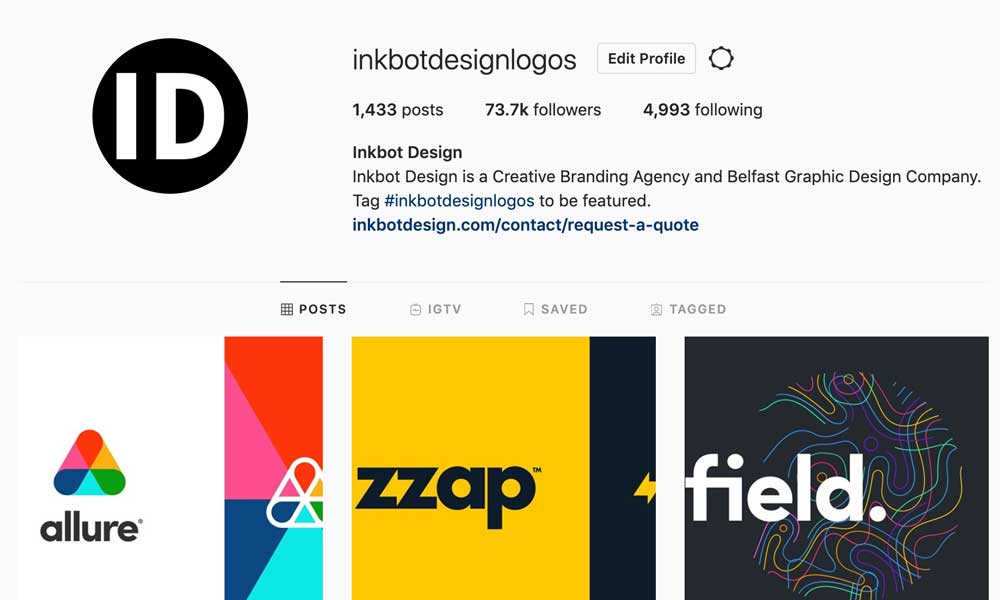 Inkbotdesign Instagram