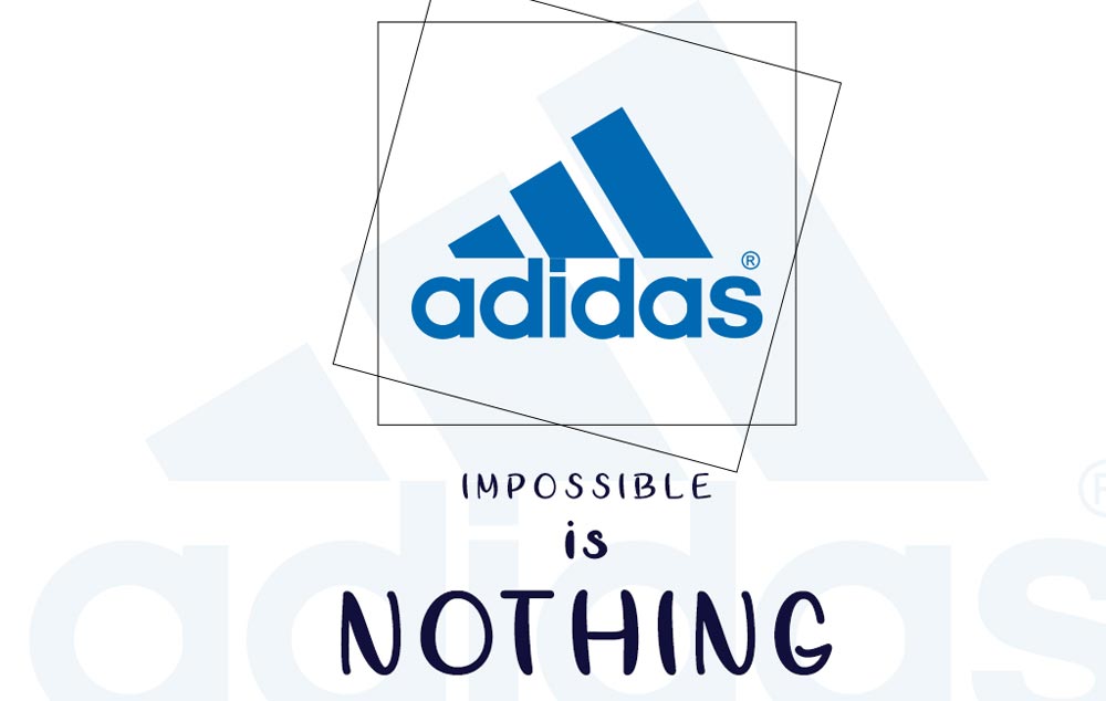 Adidas hotsell advertising slogans