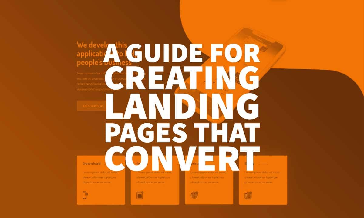 Creating Landing Pages