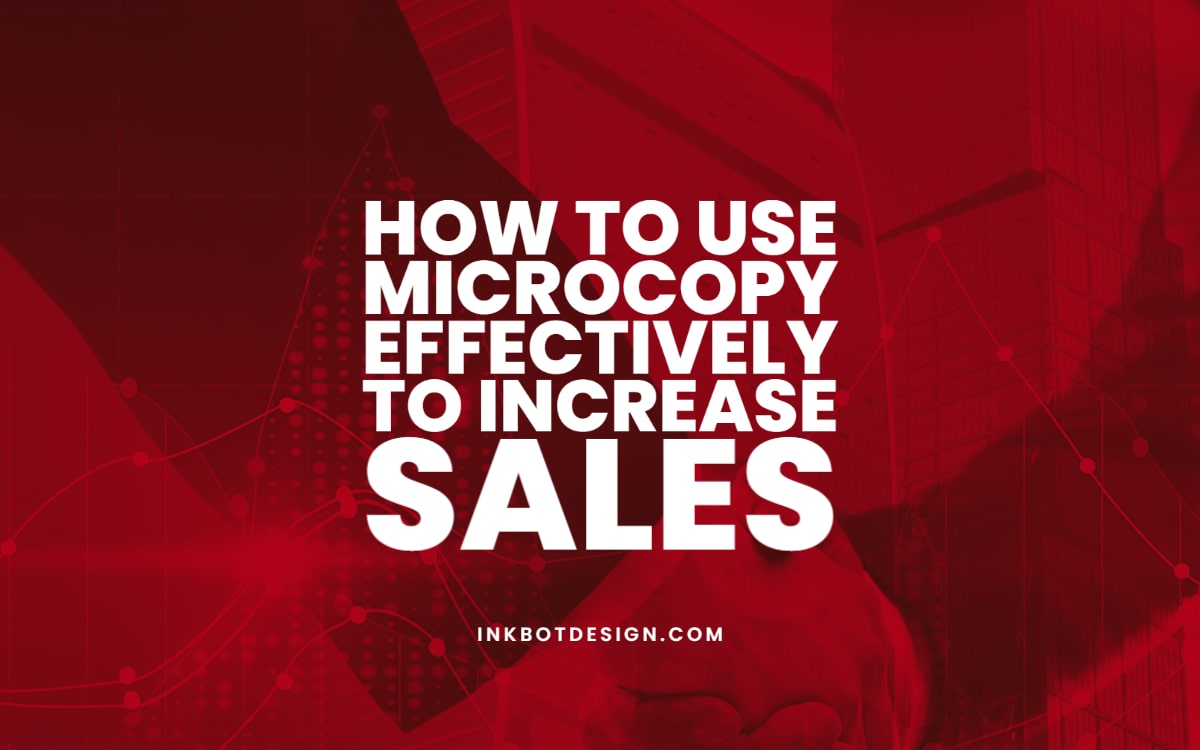 Microcopy How To Increase Sales