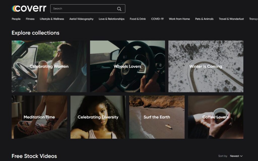 Top 10 Web Design Resources And Tools For Developers 6 Coverr Stock Photo Site Videos 2021