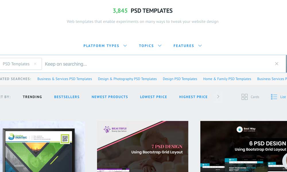 Psd Web Design Templates
