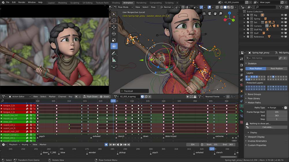 Open Source Animation Software