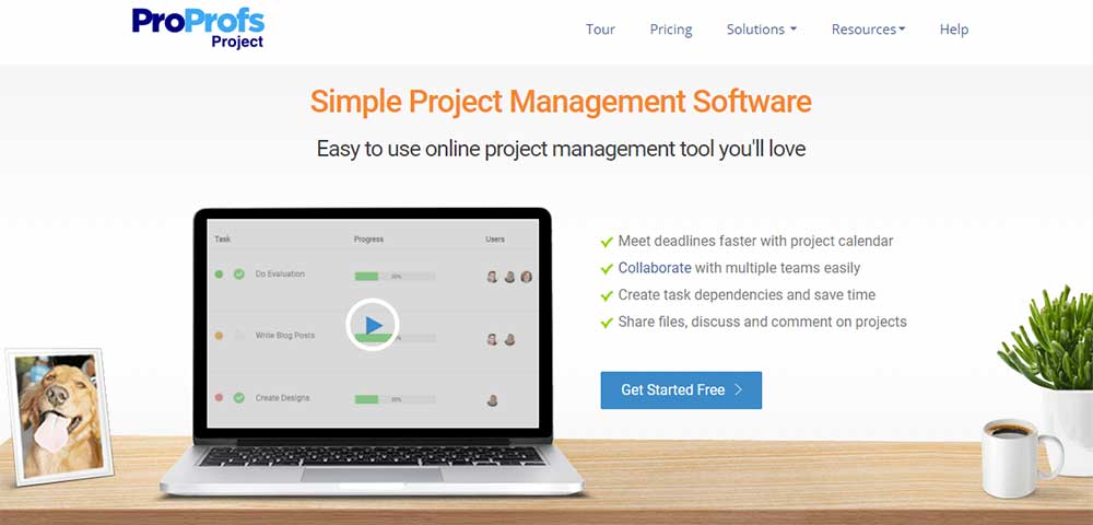 Simple Project Management Software