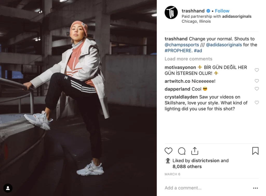 Adidas Originals Influencer Marketing