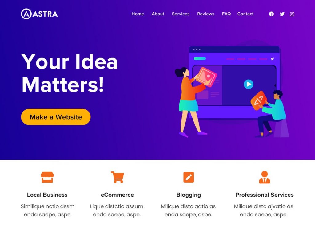 Astra Wordpress Themes Review