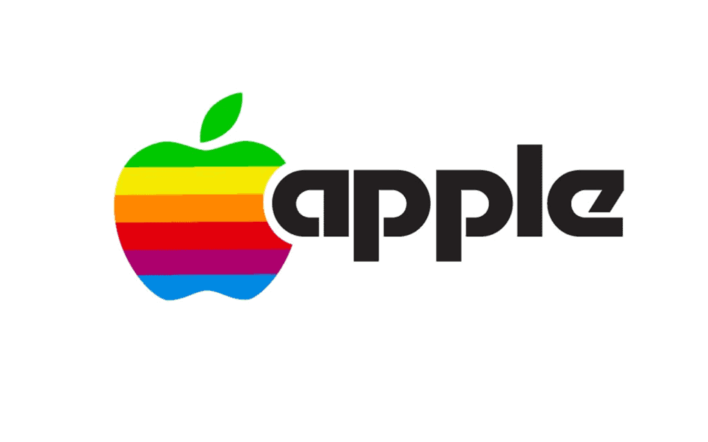 Apple Logo Design History 1977