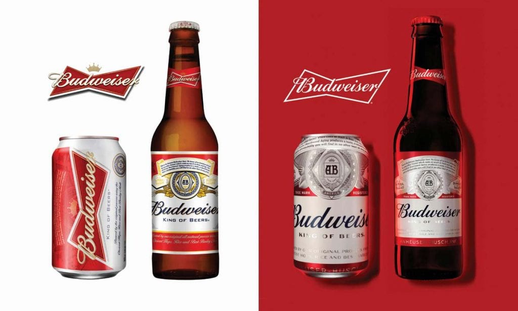 Budweiser Rebrands Packaging