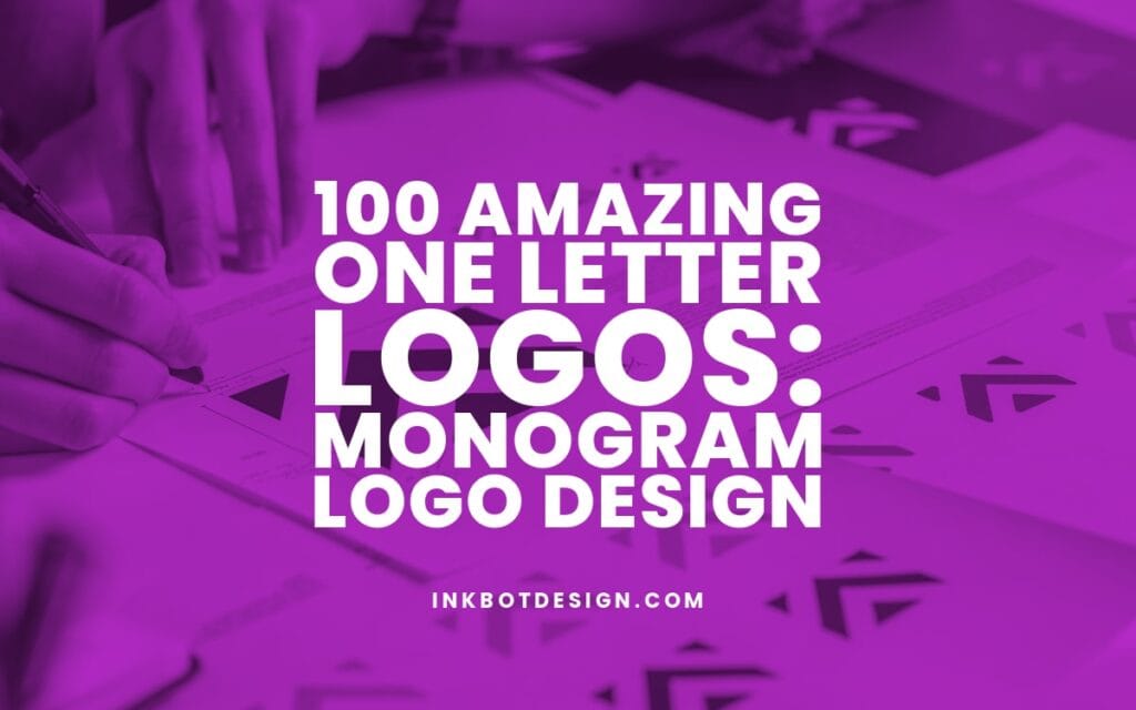 Amazing One Letter Logos Monogram Logo Design