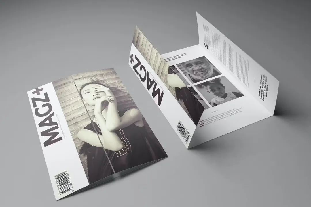 Gatefold Brochure Design Template