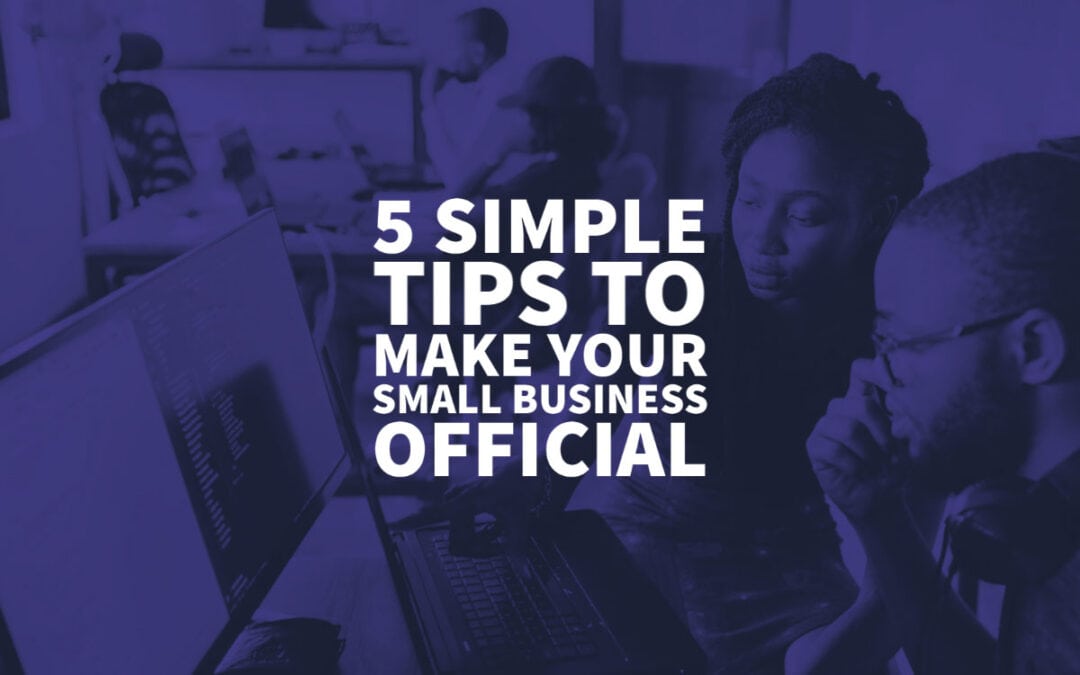 Make Your Small Business Official