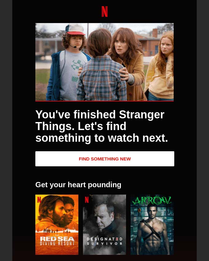 Netflix Email Marketing Strategy
