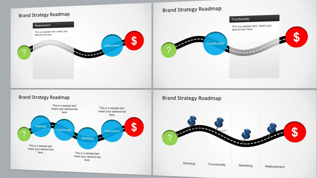 Top 4 Presentation Templates For Brand Strategy 3 Brand Strategy Roadmap Presentation Template