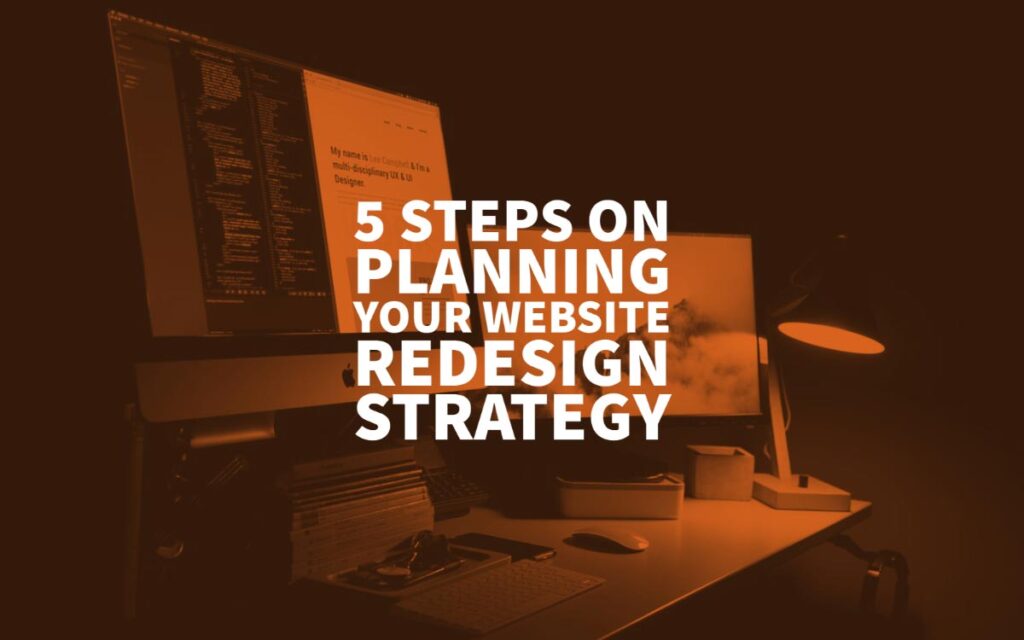Website Redesign Strategy Tips 2020