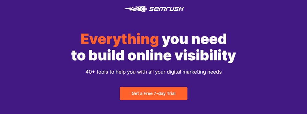 Semrush Free Trial