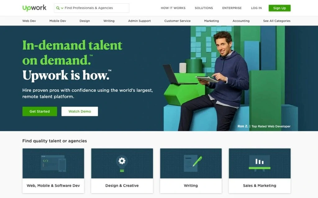 Hire A Designer On Upwork